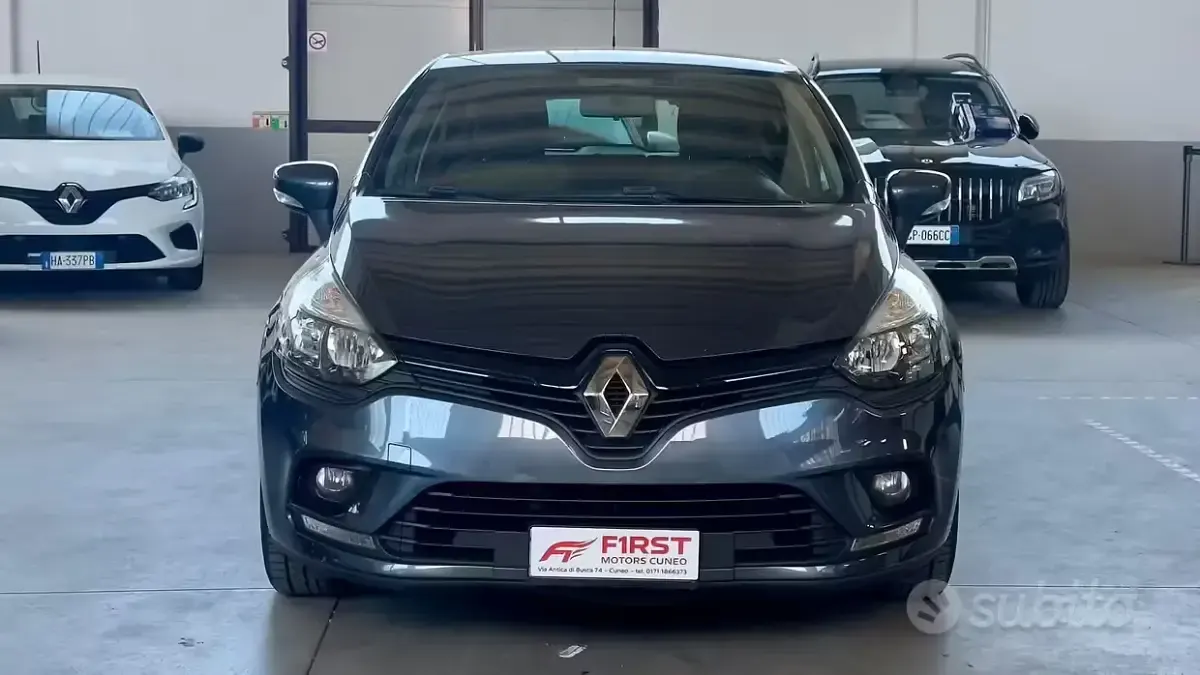 Usata Renault Clio IV 75 CV (55 kW) 2018 Blu Berlina