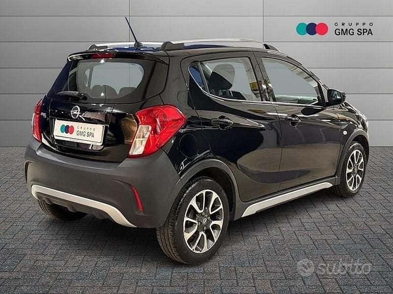 Usata Opel Karl Rocks 73 CV (53 kW) 2019 Nero Utilitaria