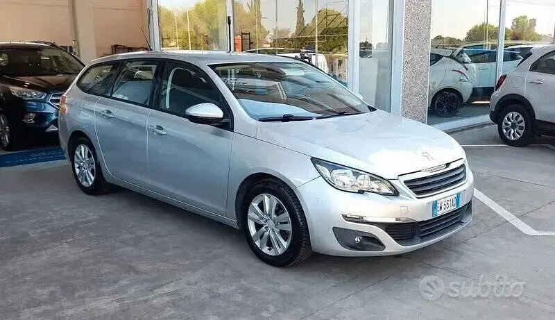 Usata Peugeot 308 Active 115 CV (84 kW) 2014 Grigio Station wagon