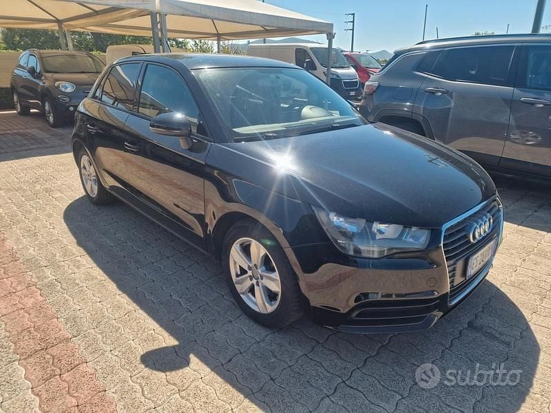 Usata Audi A1 90 CV (66 kW) 2013 Nero Utilitaria
