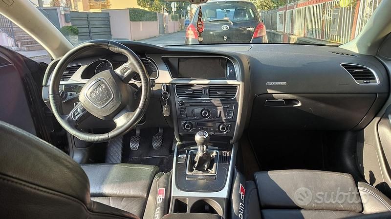 Usata Audi A5 211 CV (155 kW) 2011 Nero Coupé