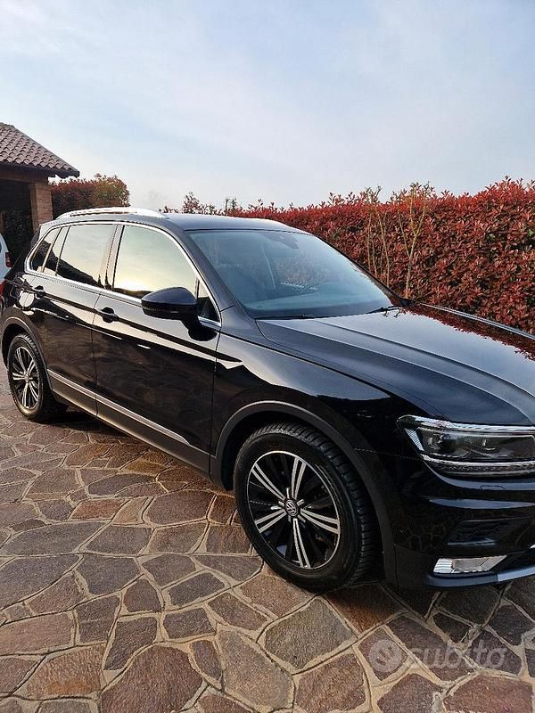 Usata VW Tiguan 150 CV (110 kW) 2017 Nero SUV