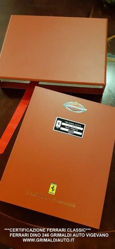 Usata Ferrari Dino 246 194 CV (142 kW) 1972 Rosso / pastello Coupé