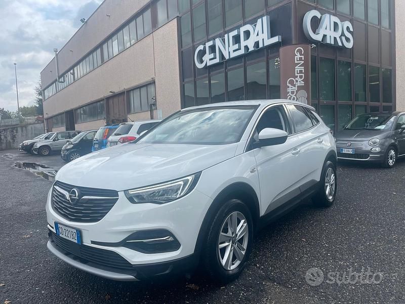 Bianco Usata 2021 Opel Grandland X SUV | 16.200 € (Ottimo prezzo) - Immagine 1/4