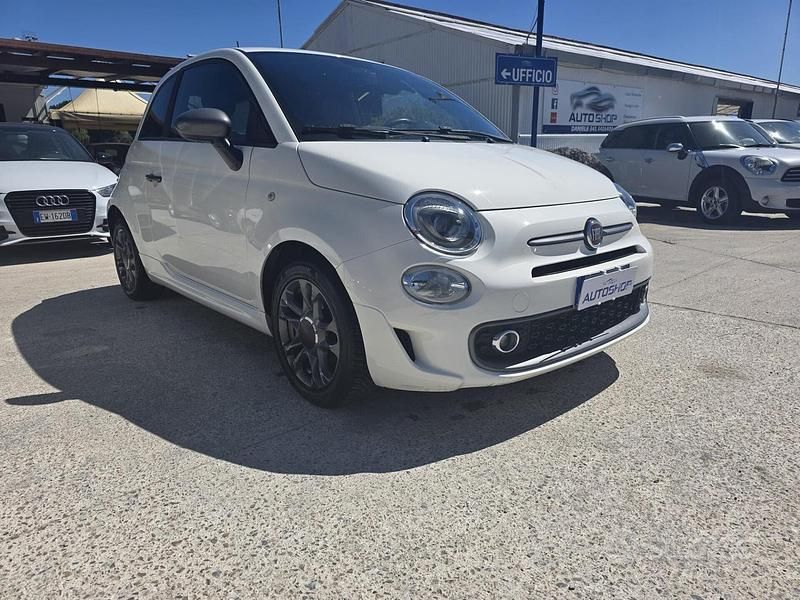 Usata Fiat 500 Pop 69 CV (50 kW) 2018 Bianco Berlina