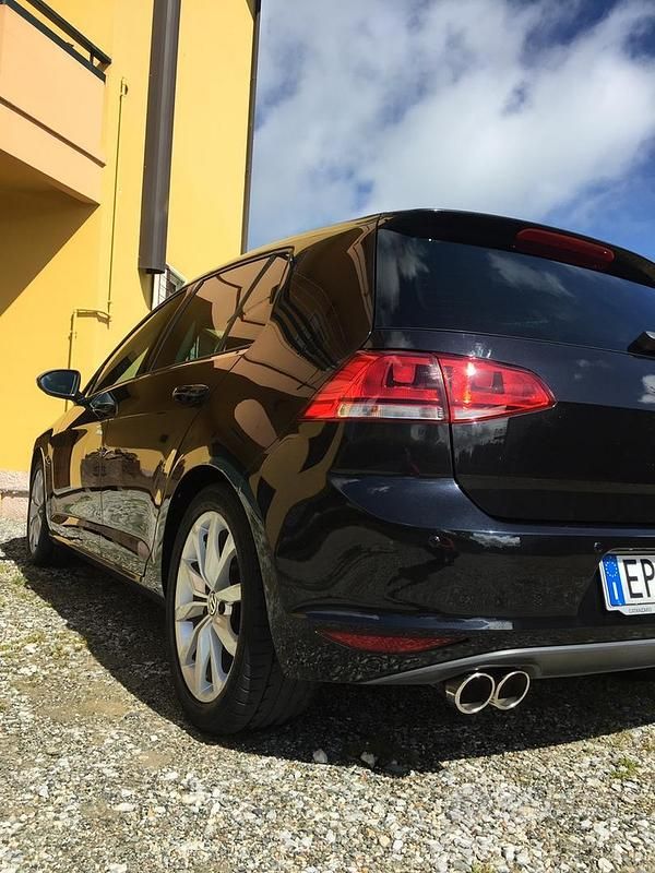 Usata VW Golf VII 140 CV (102 kW) 2013 Nero Berlina