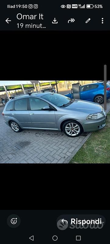 Usata Fiat Croma 150 CV (110 kW) 2007 Grigio Station wagon