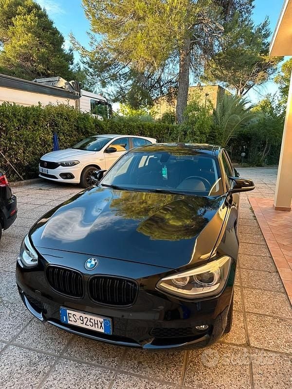 Usata BMW 116 2013 Nero Utilitaria