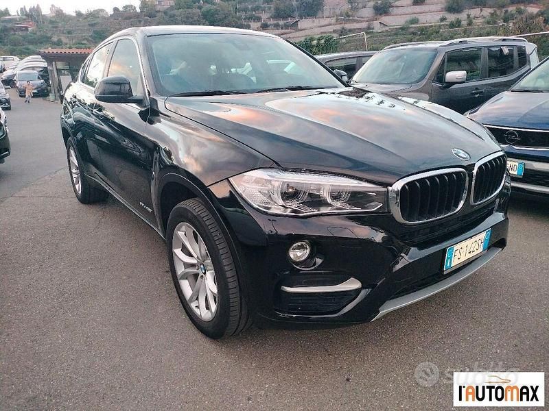 Nero Usata 2018 BMW X6 Efficient Dynamics SUV | 29.900 € (Super prezzo) - Immagine 1/4