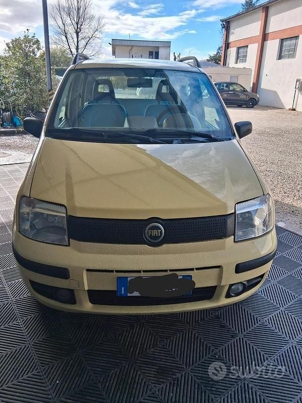Usata Fiat Panda Dynamic 60 CV (44 kW) 2005 Giallo Utilitaria