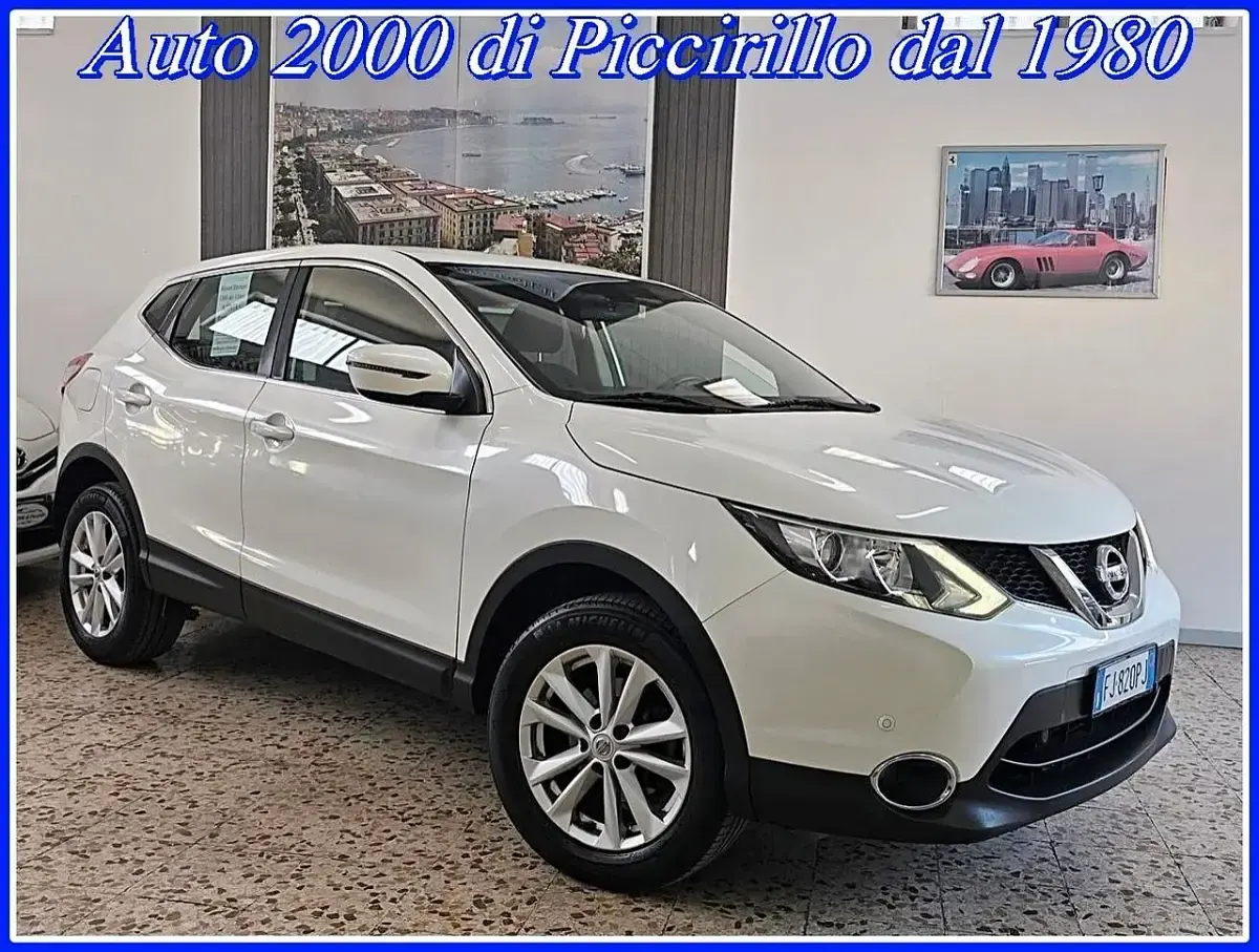 Usata Nissan Qashqai Acenta 110 CV (80 kW) 2017 Bianco SUV
