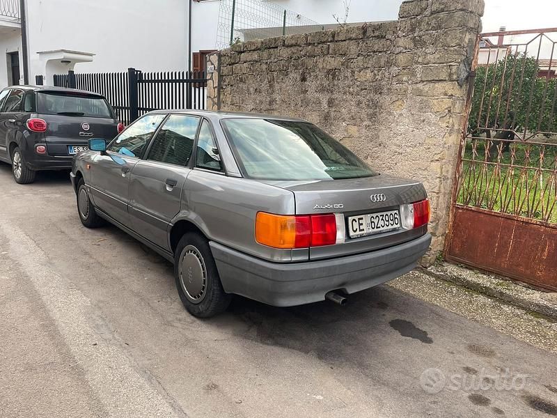 Usata Audi 80 Comfort 73 CV (53 kW) 1990 Grigio Cabrio