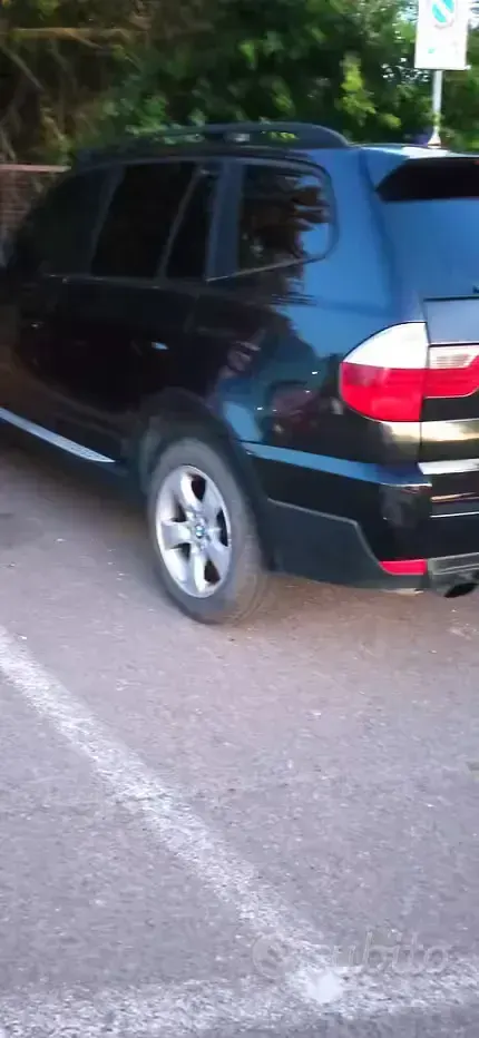 Usata BMW X3 150 CV (110 kW) 2007 Nero SUV