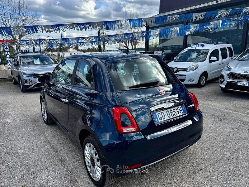 Usata Fiat 500 Lounge 69 CV (50 kW) 2021 Blu Berlina