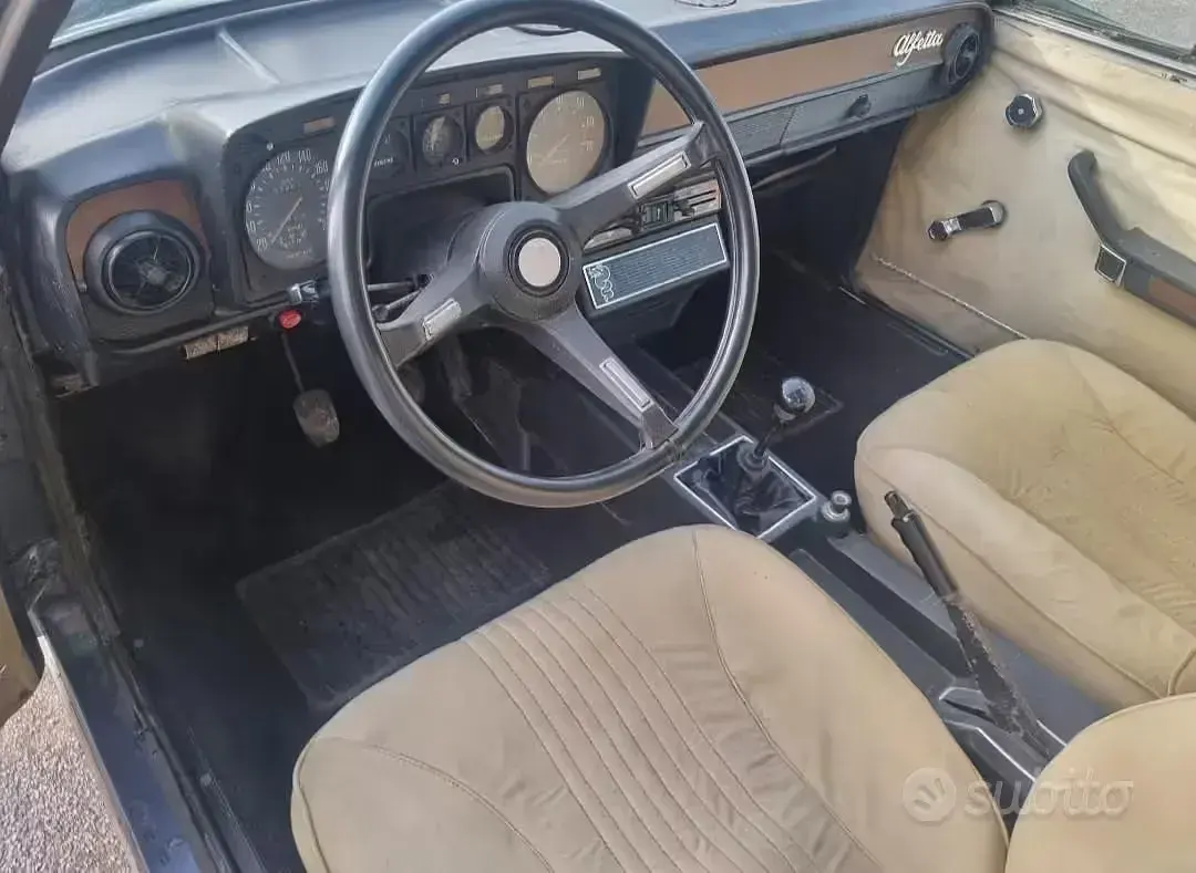 Usata Alfa Romeo Alfetta 1970 Bluazzurro Berlina