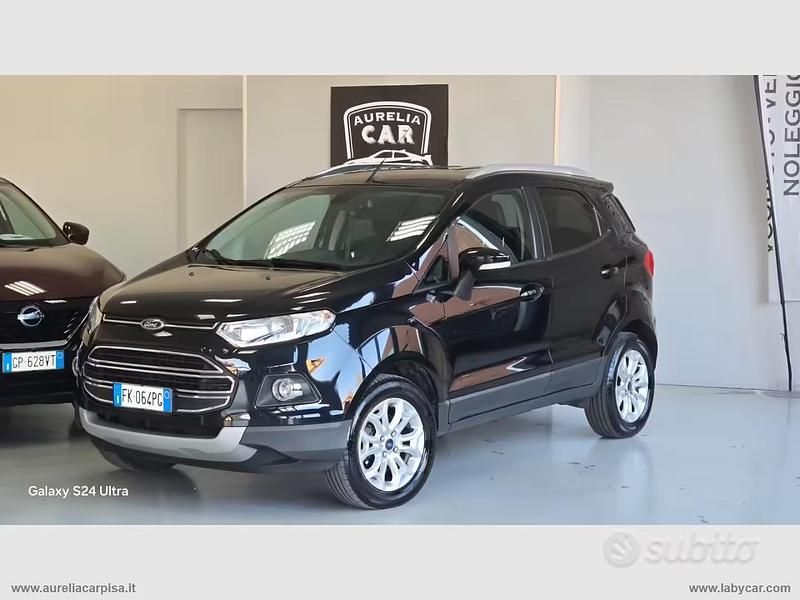 Usata Ford Ecosport Titanium 95 CV (69 kW) 2017 Nero SUV