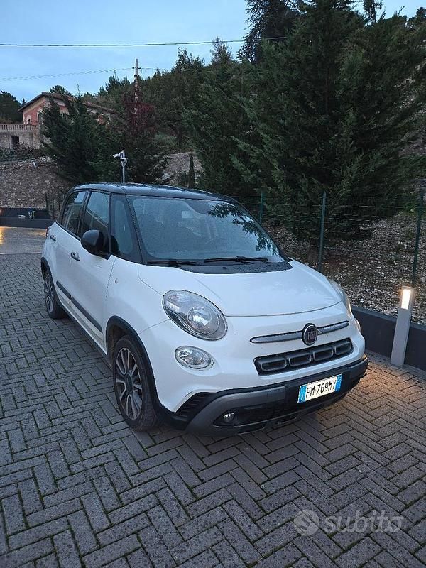 Usata Fiat 500L Cross 120 CV (88 kW) 2018 Bianco Monovolume
