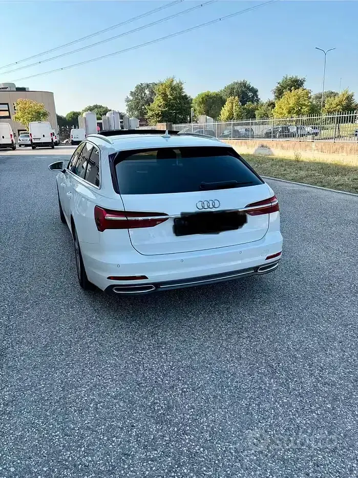Usata Audi A6 S-Line 204 CV (150 kW) 2022 Bianco Station wagon