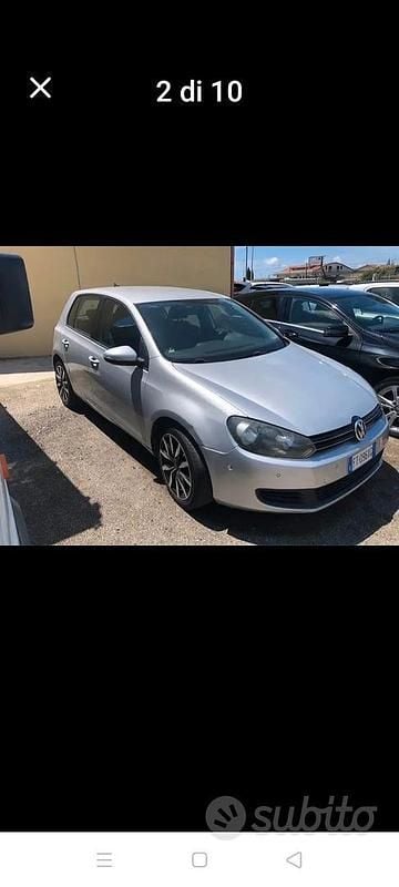 Usata VW Golf VI 105 CV (77 kW) 2010 Grigio Utilitaria