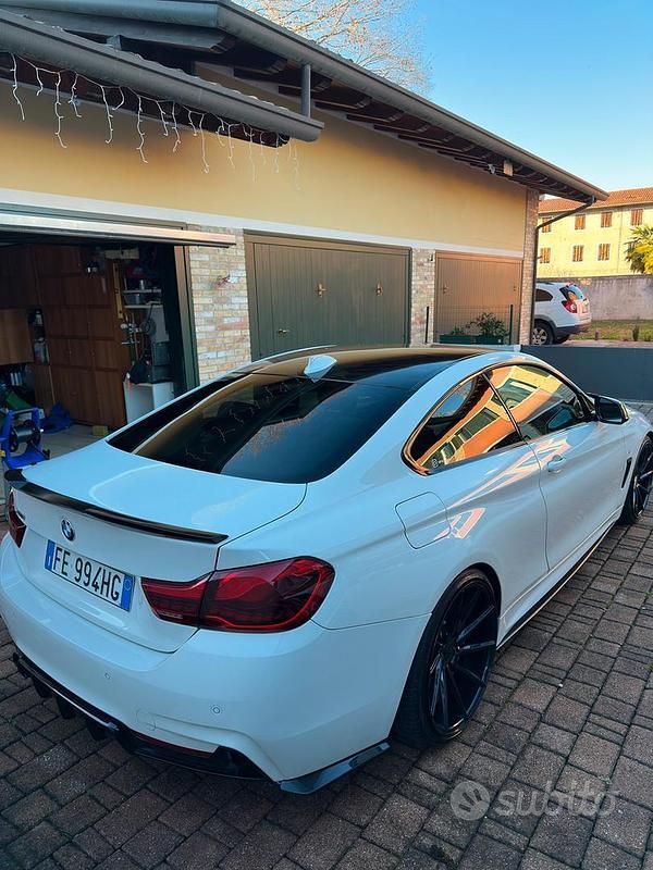Usata BMW 420 Efficient Dynamics 190 CV (139 kW) 2016 Bianco Coupé