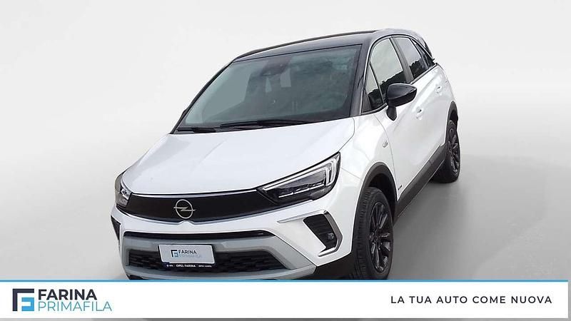 Usata Opel Crossland X Design & Tech 110 CV (80 kW) 2022 Bianco / telo nero SUV