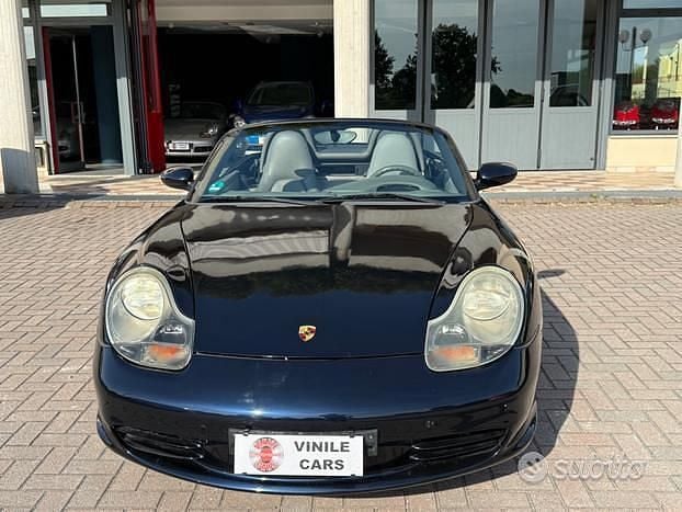 Usata Porsche Boxster 260 CV (191 kW) 2004 Blu Cabrio