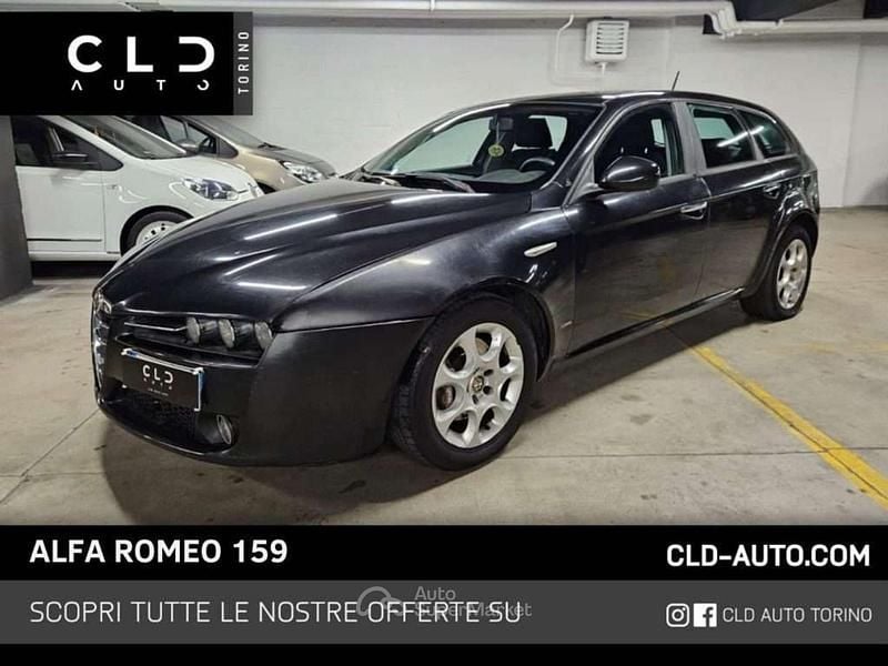 Nero Usata 2008 Alfa Romeo 159 Station wagon | 2100 € (Ottimo prezzo) - Immagine 1/4
