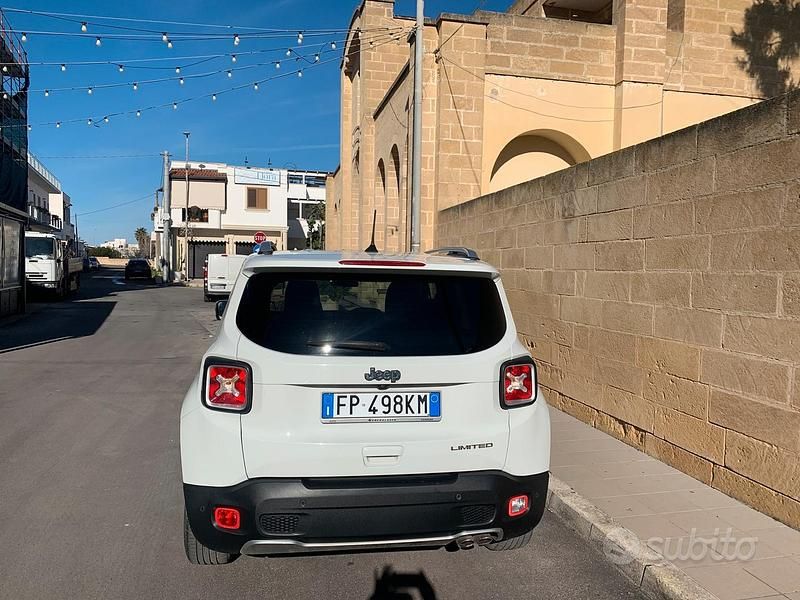 Usata Jeep Renegade Limited 120 CV (88 kW) 2018 Bianco SUV
