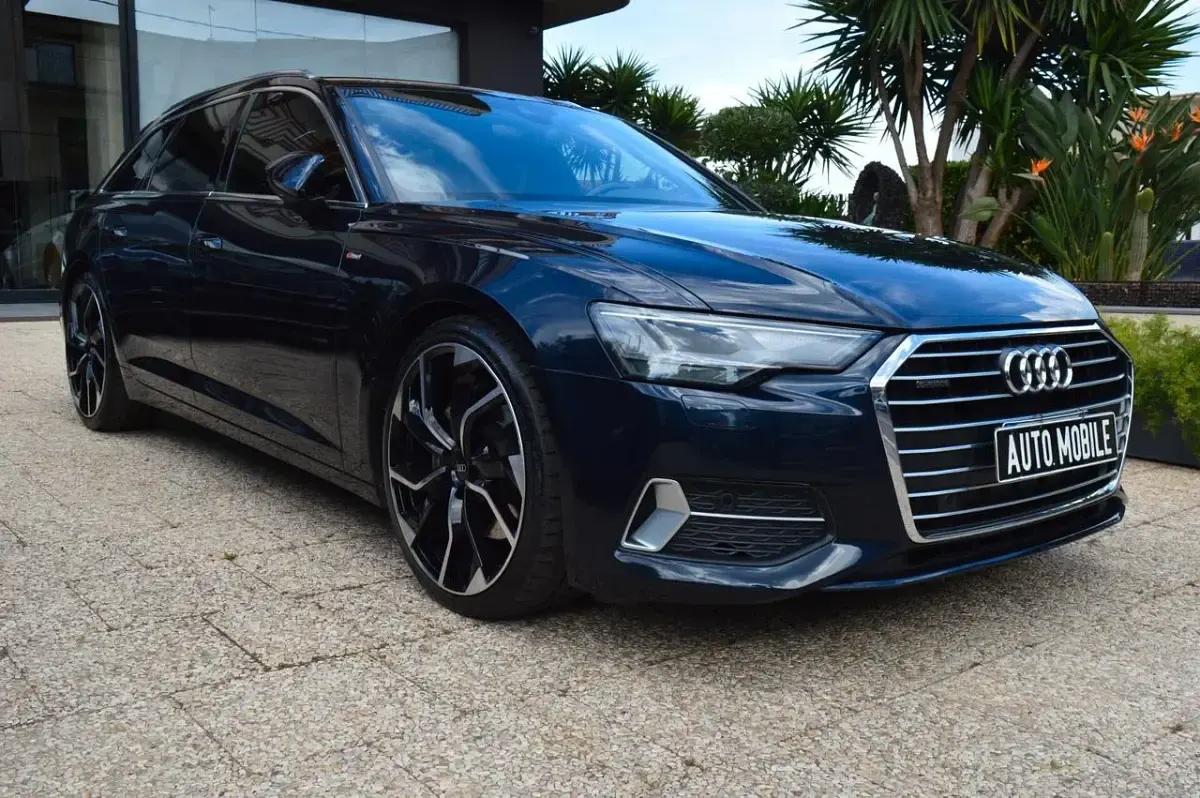 Usata Audi A6 S-Line 285 CV (209 kW) 2018 Blu Berlina