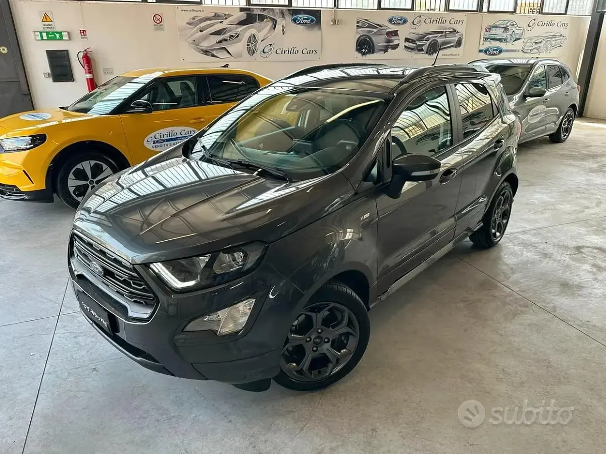 Usata Ford Ecosport ST-Line 125 CV (91 kW) 2021 Grigio SUV
