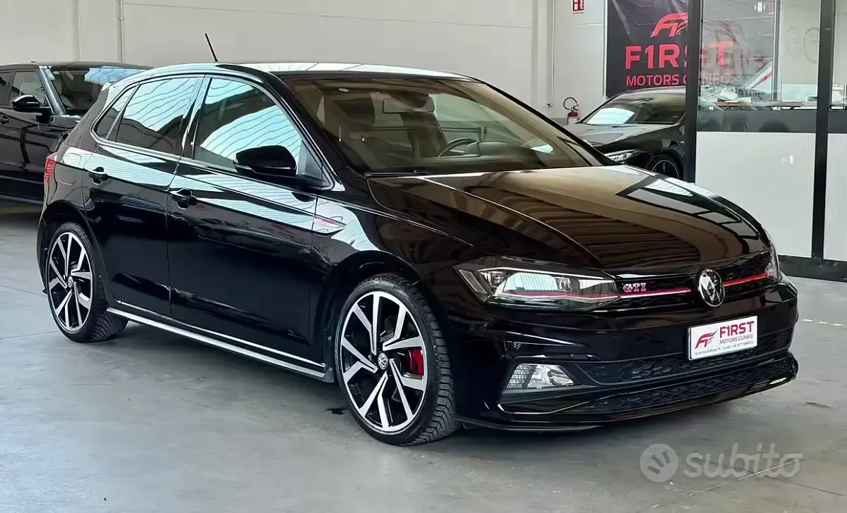 Usado VW Polo GTI 200 CV (147 kW) 2019 Negro Utilitario