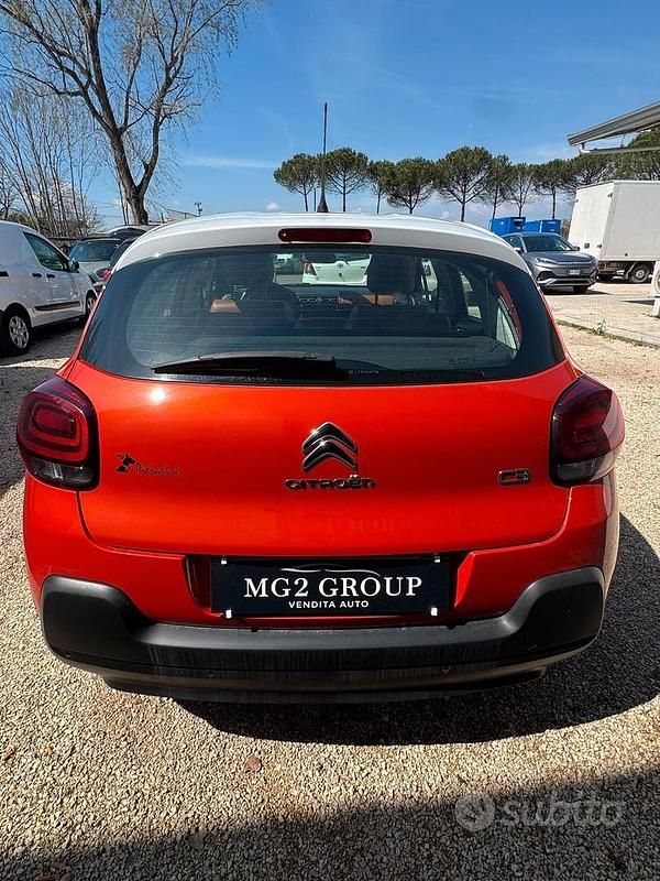 Usata Citroën C3 Feel 82 CV (60 kW) 2018 Rosso Utilitaria
