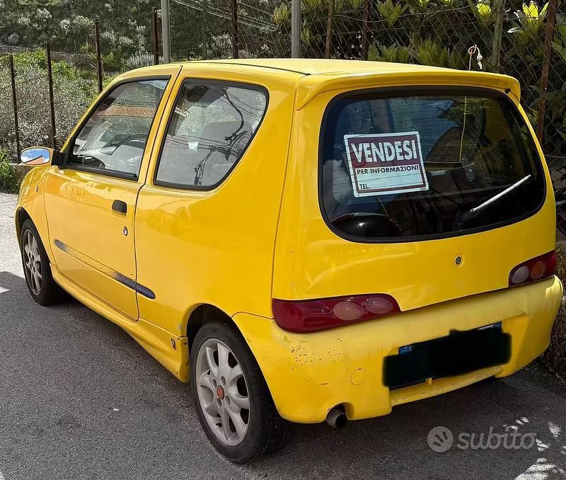 Usata Fiat 600 Abarth 1998 Giallo