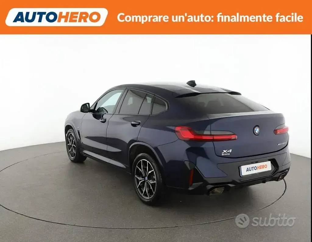 Usata BMW X4 M Sport 190 CV (139 kW) 2022 Bluazzurro SUV