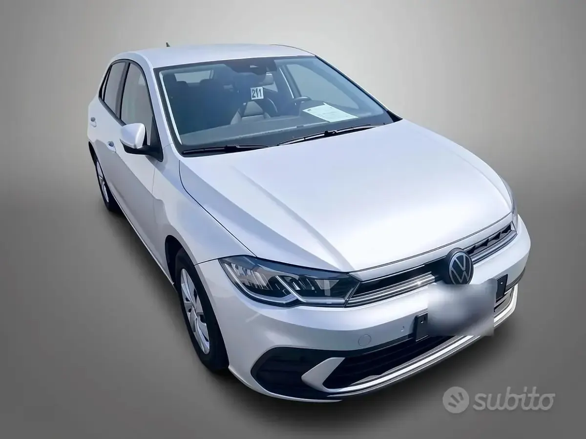 Usata VW Polo 90 CV (66 kW) 2022 Grigio Utilitaria