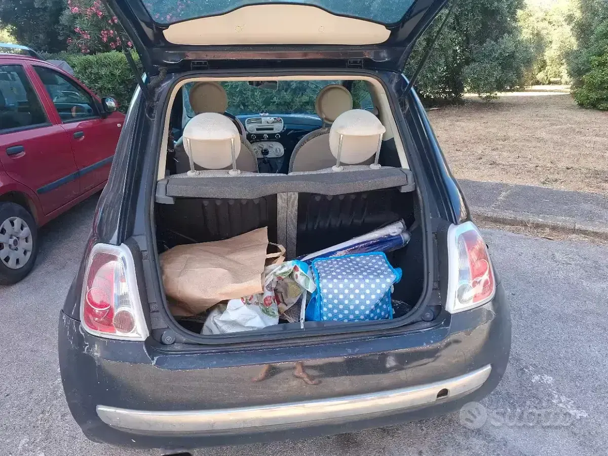 Usata Fiat 500 75 CV (55 kW) 2010 Bluazzurro Berlina
