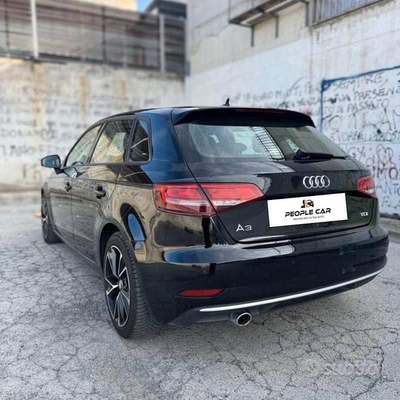 Usata Audi A3 116 CV (85 kW) 2018 Nero Berlina