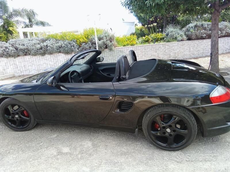 Usata Porsche Boxster 204 CV (150 kW) 2000 Nero Cabrio