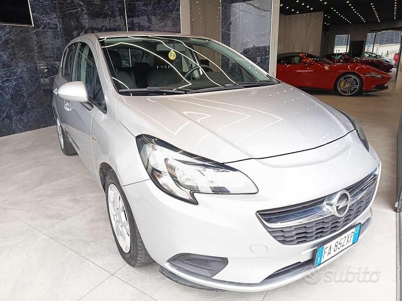 Usata Opel Corsa Edition 84 CV (61 kW) 2015 Grigio Utilitaria