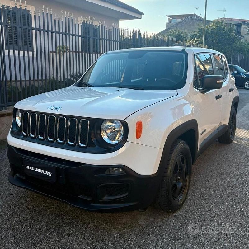 Bianco Usata 2017 Jeep Renegade Longitude SUV | 10.690 € (Ottimo prezzo) - Immagine 1/4