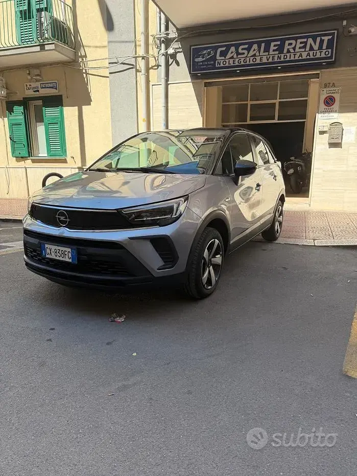 Usata Opel Crossland 120 CV (88 kW) 2021 Grigio SUV