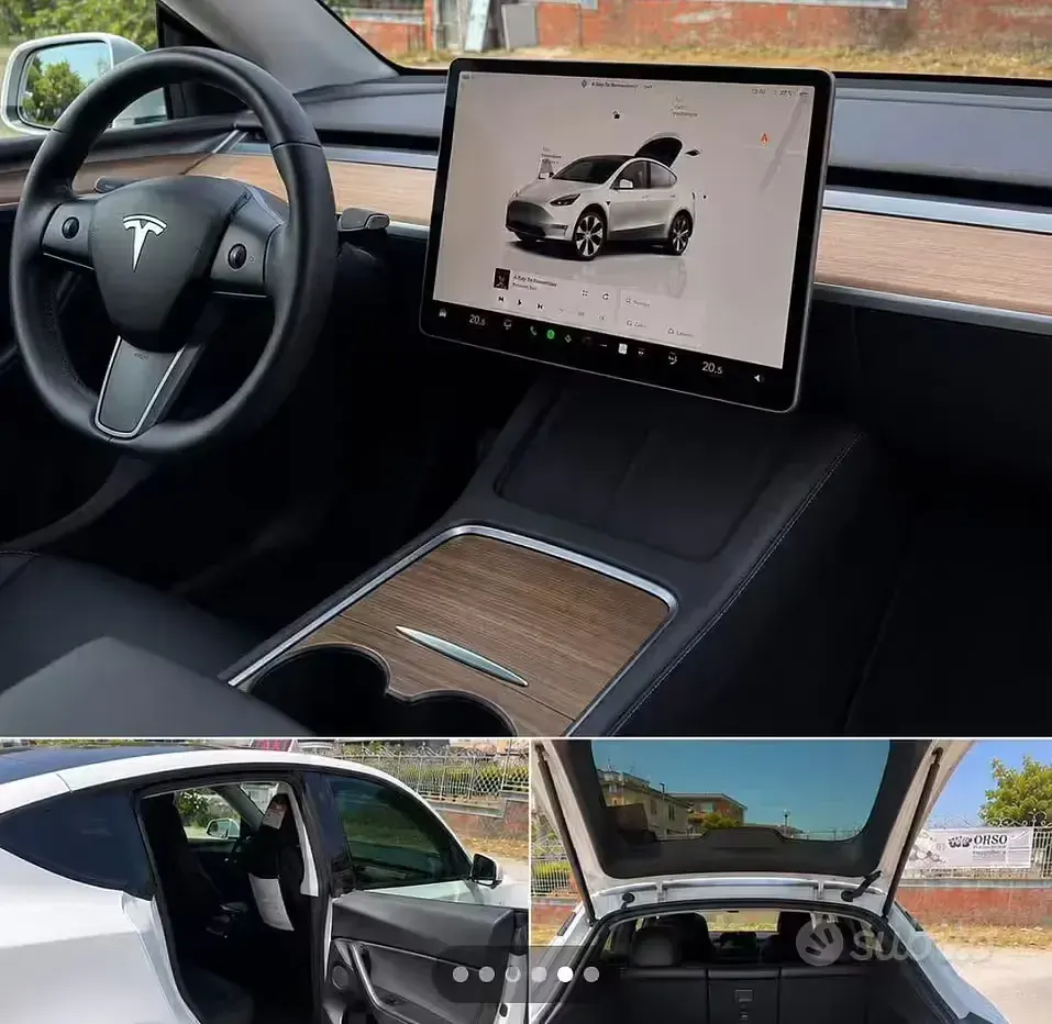 Usata Tesla Model Y 152 kW (208 CV) 2022 Bianco SUV