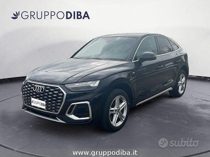 Usata Audi Q5 Sportback S-Line 204 CV (150 kW) 2021 Nero SUV