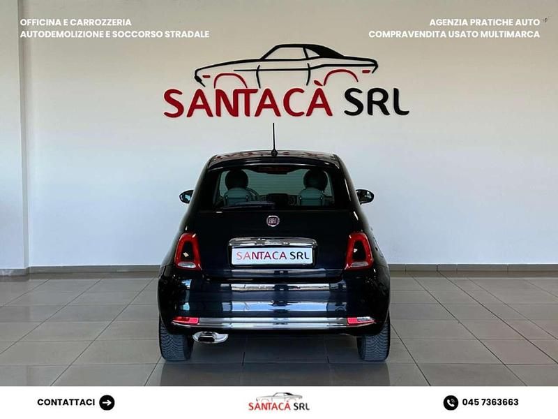 Usata Fiat 500 Pop 69 CV (50 kW) 2018 Nero Utilitaria