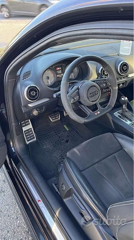 Usata Audi S3 Sportback 310 CV (228 kW) 2013 Nero Utilitaria