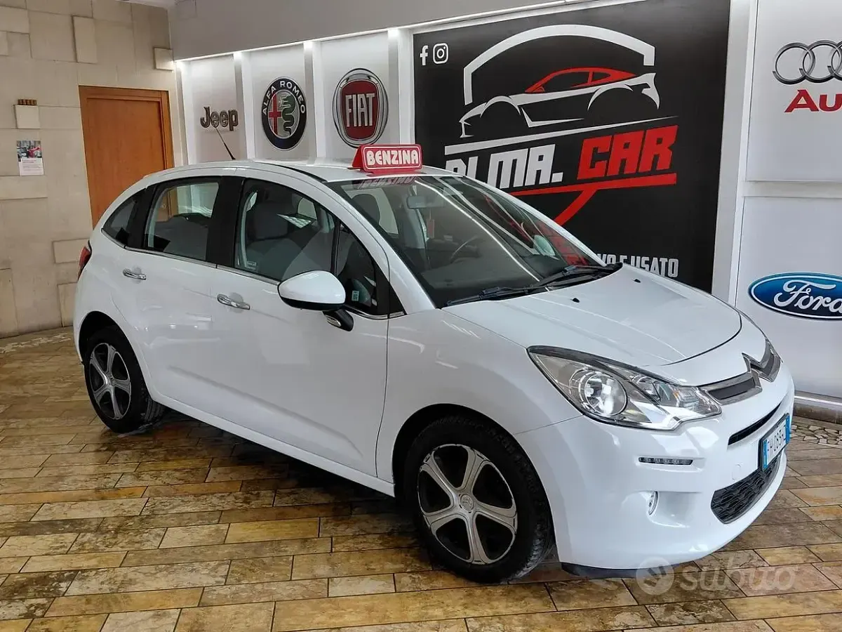 Usata Citroën C3 82 CV (60 kW) 2017 Bianco Berlina