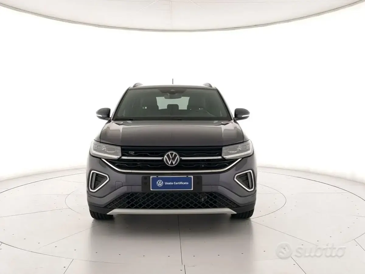 Usata VW T-Cross R-line 116 CV (85 kW) 2025 Grigio SUV