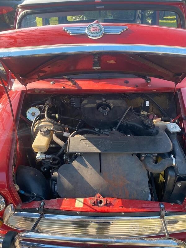 Usata Mini Cooper 61 CV (44 kW) 1992 Rosso Utilitaria