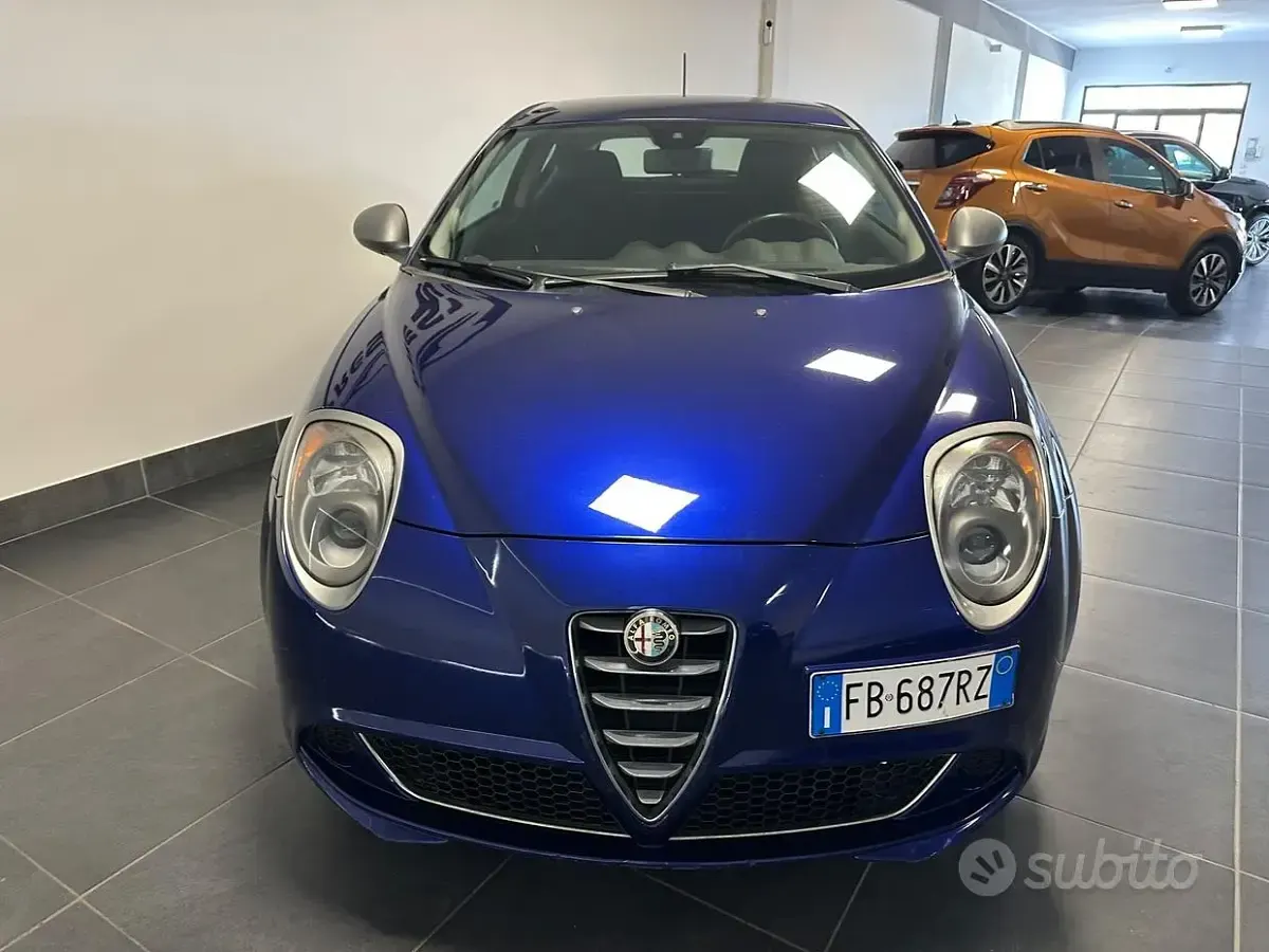 Usata Alfa Romeo MiTo Distinctive 77 CV (56 kW) 2015 Blu Utilitaria