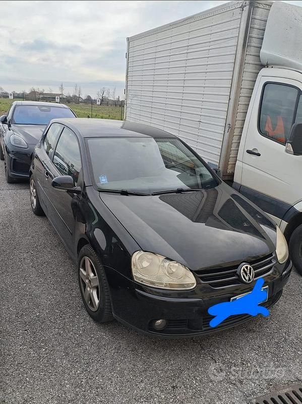 Usata VW Golf VI 2008 Nero Utilitaria